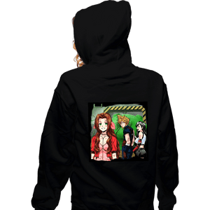 Shirts Zippered Hoodies, Unisex / Small / Black Greener Grass