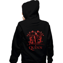 Load image into Gallery viewer, Secret_Shirts Zippered Hoodies, Unisex / Small / Black The Diamond Queen
