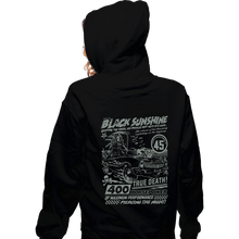 Load image into Gallery viewer, Daily_Deal_Shirts Zippered Hoodies, Unisex / Small / Black Black Sunshine
