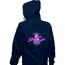 Load image into Gallery viewer, Daily_Deal_Shirts Zippered Hoodies, Unisex / Small / Navy Abduction Volunteer
