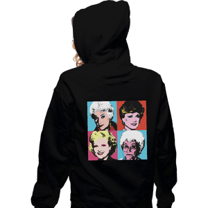 Shirts Zippered Hoodies, Unisex / Small / Black Warhol Girls
