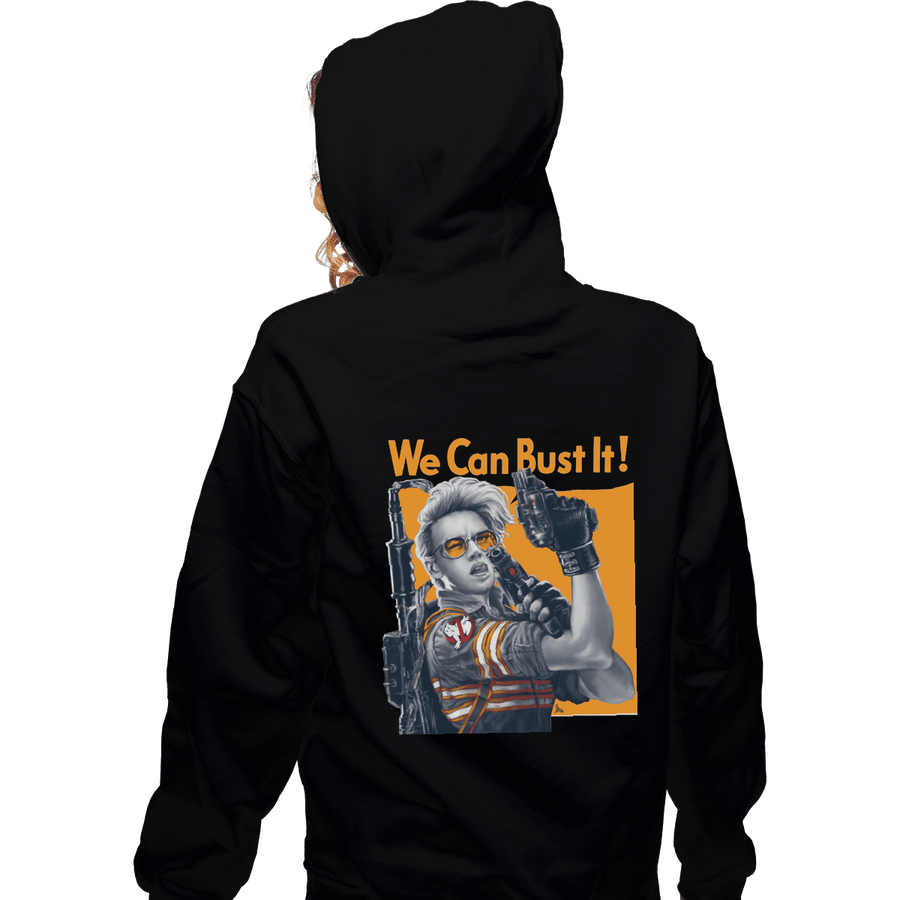 Shirts Zippered Hoodies, Unisex / Small / Black We Can Bust It