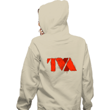 Load image into Gallery viewer, Secret_Shirts Zippered Hoodies, Unisex / Small / White TVR
