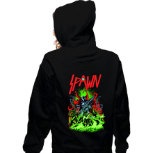 Load image into Gallery viewer, Daily_Deal_Shirts Zippered Hoodies, Unisex / Small / Black Hellslayer
