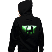 Load image into Gallery viewer, Daily_Deal_Shirts Zippered Hoodies, Unisex / Small / Black Cosmic Storm
