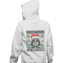 Load image into Gallery viewer, Shirts Zippered Hoodies, Unisex / Small / White Father Christmas
