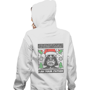 Shirts Zippered Hoodies, Unisex / Small / White Father Christmas