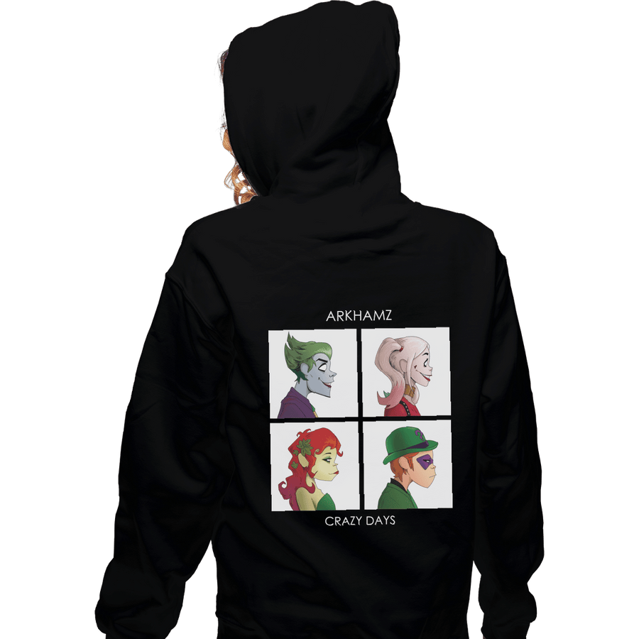 Shirts Zippered Hoodies, Unisex / Small / Black Arkhamz