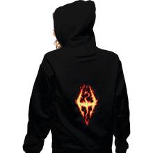 Load image into Gallery viewer, Shirts Zippered Hoodies, Unisex / Small / Black Fus Roh Dah
