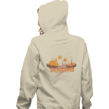 Load image into Gallery viewer, Shirts Zippered Hoodies, Unisex / Small / White Sunny Tatooine
