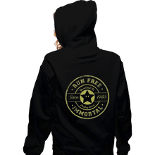 Load image into Gallery viewer, Shirts Zippered Hoodies, Unisex / Small / Black Star
