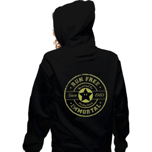 Shirts Zippered Hoodies, Unisex / Small / Black Star