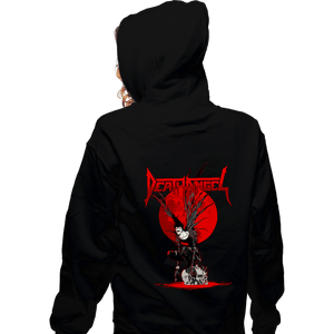 Secret_Shirts Zippered Hoodies, Unisex / Small / Black Death Angel