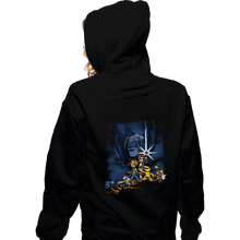 Load image into Gallery viewer, Shirts Zippered Hoodies, Unisex / Small / Black Digi Wars
