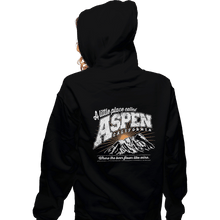 Load image into Gallery viewer, Shirts Zippered Hoodies, Unisex / Small / Black Aspen
