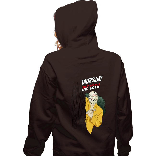 Secret_Shirts Zippered Hoodies, Unisex / Small / Dark Chocolate Thursday, The 12th