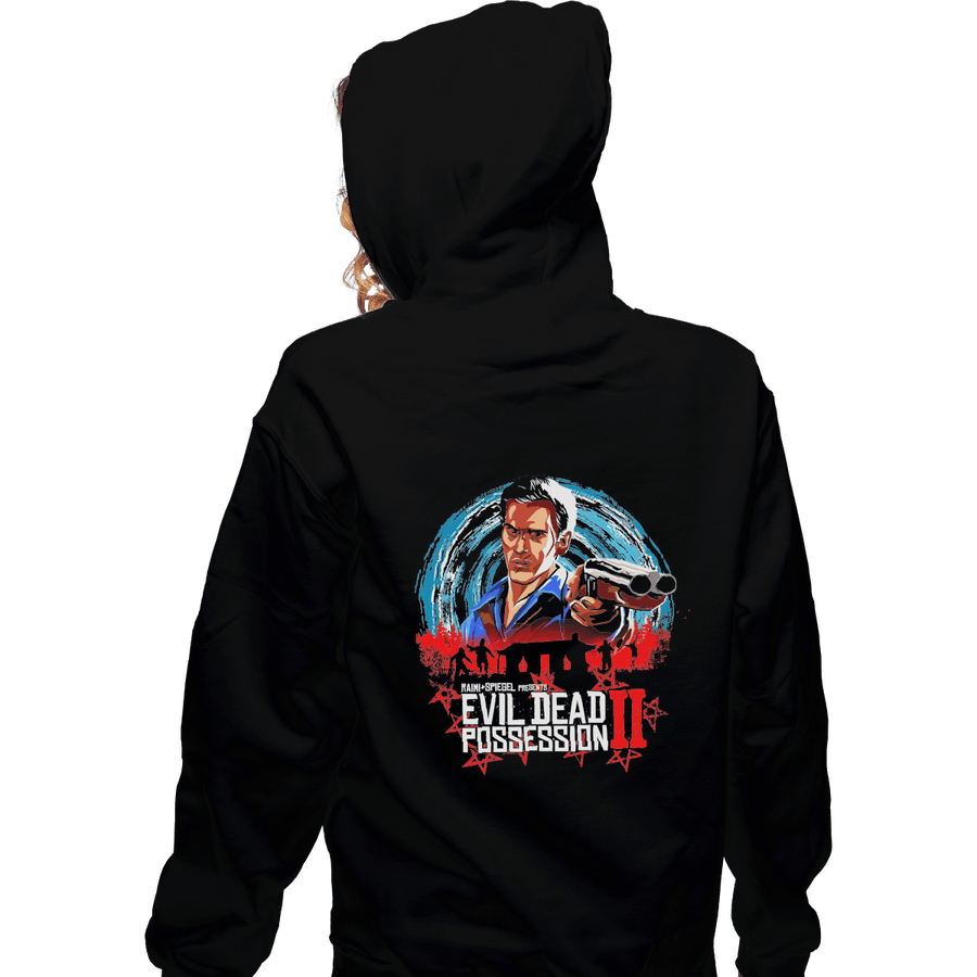 Shirts Zippered Hoodies, Unisex / Small / Black Evil Dead Possession II