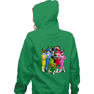 Secret_Shirts Zippered Hoodies, Unisex / Small / Irish Green Grinch Ranger!