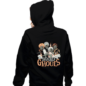 Secret_Shirts Zippered Hoodies, Unisex / Small / Black Squad Ghouls