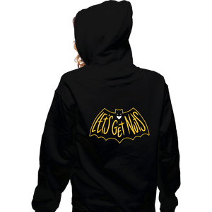 Secret_Shirts Zippered Hoodies, Unisex / Small / Black Wanna Get Nuts?