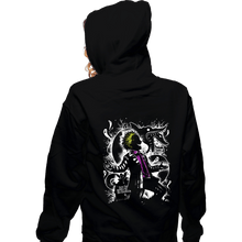 Load image into Gallery viewer, Daily_Deal_Shirts Zippered Hoodies, Unisex / Small / Black Here Lies Betelgeuse
