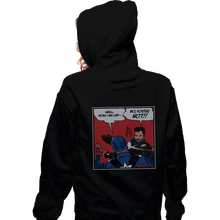 Load image into Gallery viewer, Last_Chance_Shirts Zippered Hoodies, Unisex / Small / Black Winter Slap
