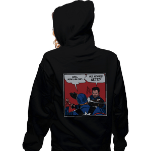 Last_Chance_Shirts Zippered Hoodies, Unisex / Small / Black Winter Slap