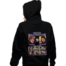 Load image into Gallery viewer, Secret_Shirts Zippered Hoodies, Unisex / Small / Black Sharpe vs Lord of the Rings
