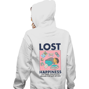 Shirts Zippered Hoodies, Unisex / Small / White Childhood