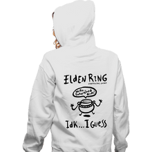Load image into Gallery viewer, Secret_Shirts Zippered Hoodies, Unisex / Small / White Hello Tarnished Dude
