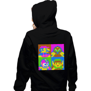 Shirts Pullover Hoodies, Unisex / Small / Black Pop NES