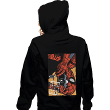 Load image into Gallery viewer, Shirts Zippered Hoodies, Unisex / Small / Black The Joking Spider
