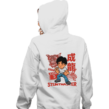 Load image into Gallery viewer, Shirts Zippered Hoodies, Unisex / Small / White Stuntmaster
