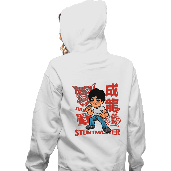Shirts Zippered Hoodies, Unisex / Small / White Stuntmaster