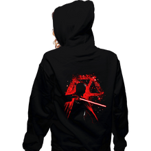 Load image into Gallery viewer, Shirts Zippered Hoodies, Unisex / Small / Black The Dark Count
