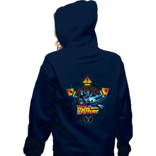 Load image into Gallery viewer, Daily_Deal_Shirts Zippered Hoodies, Unisex / Small / Navy Flash Back
