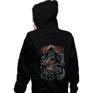 Shirts Zippered Hoodies, Unisex / Small / Black Werewolf Hunter