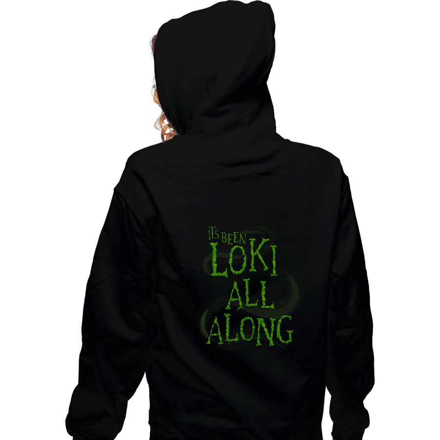 Shirts Zippered Hoodies, Unisex / Small / Black It's Been Loki All Along