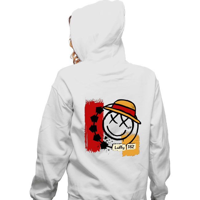 Daily_Deal_Shirts Zippered Hoodies, Unisex / Small / White Luffy 182