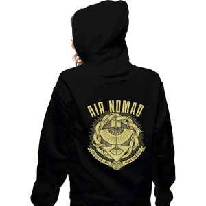 Shirts Zippered Hoodies, Unisex / Small / Black Air is Peaceful