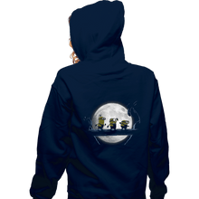 Load image into Gallery viewer, Shirts Zippered Hoodies, Unisex / Small / Navy Hakuna Banana
