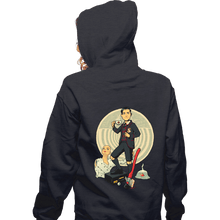 Load image into Gallery viewer, Secret_Shirts Zippered Hoodies, Unisex / Small / Dark Heather A Man Called Five
