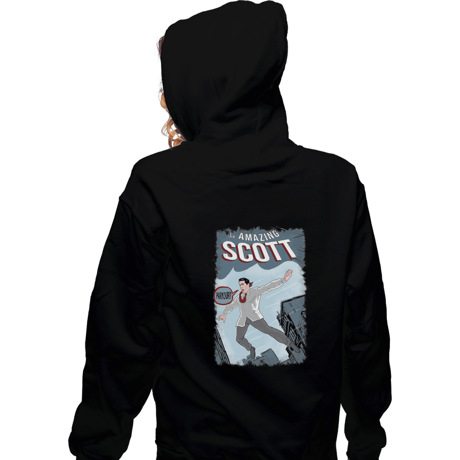 Shirts Pullover Hoodies, Unisex / Small / Black The Amazing Scott
