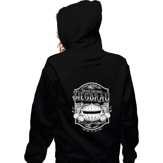 Secret_Shirts Zippered Hoodies, Unisex / Small / Black Estus Infused Siegbrau