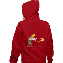 Load image into Gallery viewer, Shirts Zippered Hoodies, Unisex / Small / Red Sonic Bravo

