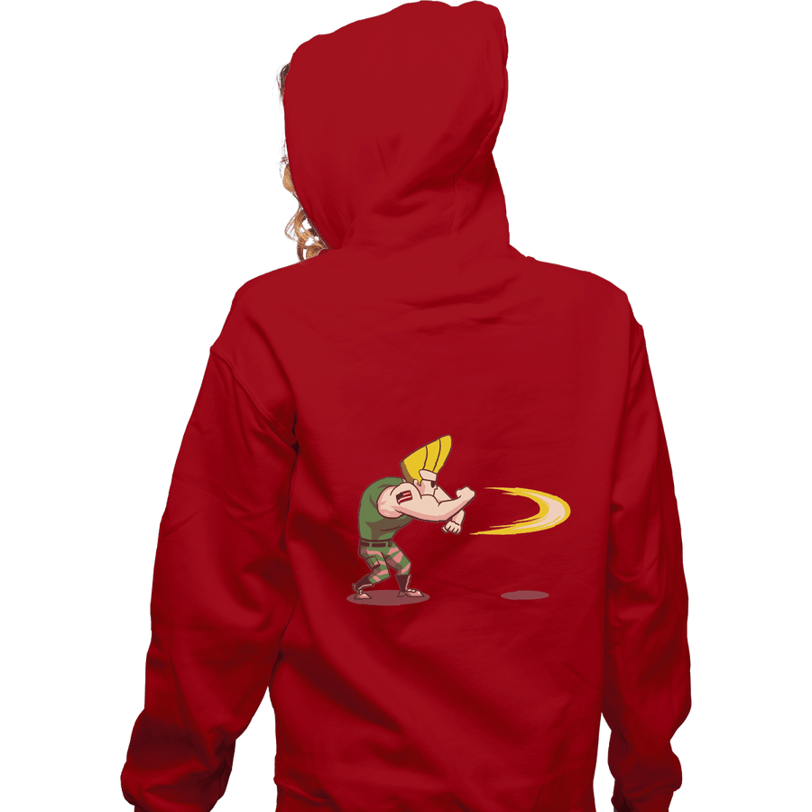 Shirts Zippered Hoodies, Unisex / Small / Red Sonic Bravo
