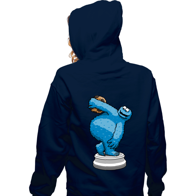 Daily_Deal_Shirts Zippered Hoodies, Unisex / Small / Navy Cookiebolus!