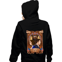 Load image into Gallery viewer, Daily_Deal_Shirts Zippered Hoodies, Unisex / Small / Black Infinite

