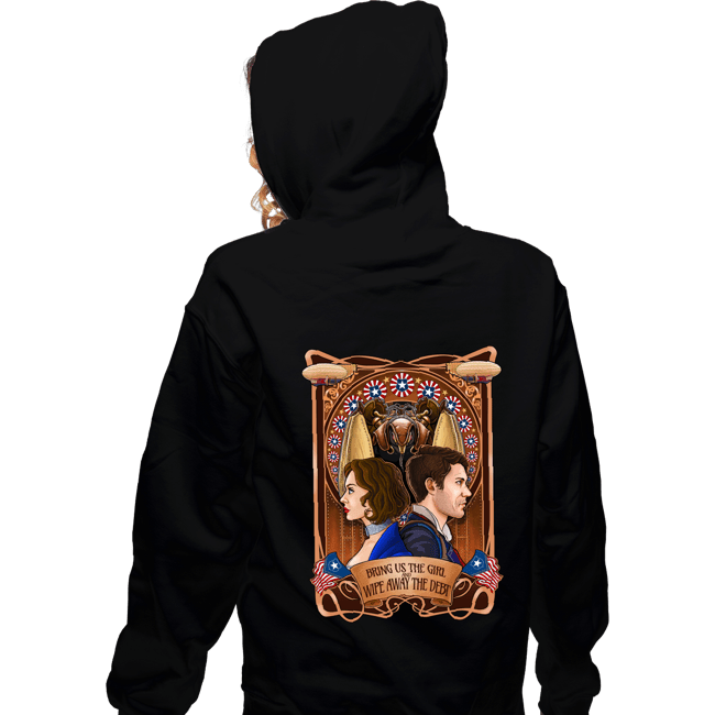 Daily_Deal_Shirts Zippered Hoodies, Unisex / Small / Black Infinite