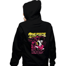 Load image into Gallery viewer, Secret_Shirts Zippered Hoodies, Unisex / Small / Black Luffy Metal

